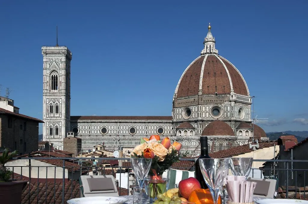 Casa Di Dante-Roof Terrace Lägenhet Florens Italien